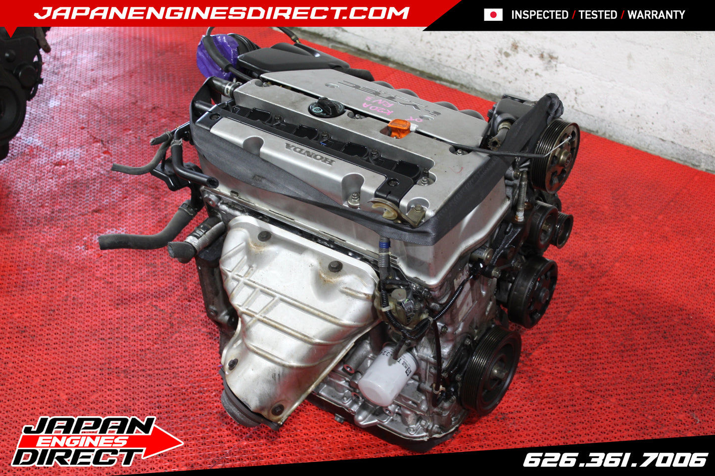 JDM USED K20A MOTOR - ACURA RSX BASE 02-06 | HONDA CIVIC SI 02-06 ENGINE 2.0L K20A3
