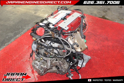 JDM K20A DC5 Type R Engine with 6-Speed LSD Manual Transmission for 2002-2006 Acura RSX Type R K-Series i-VTEC