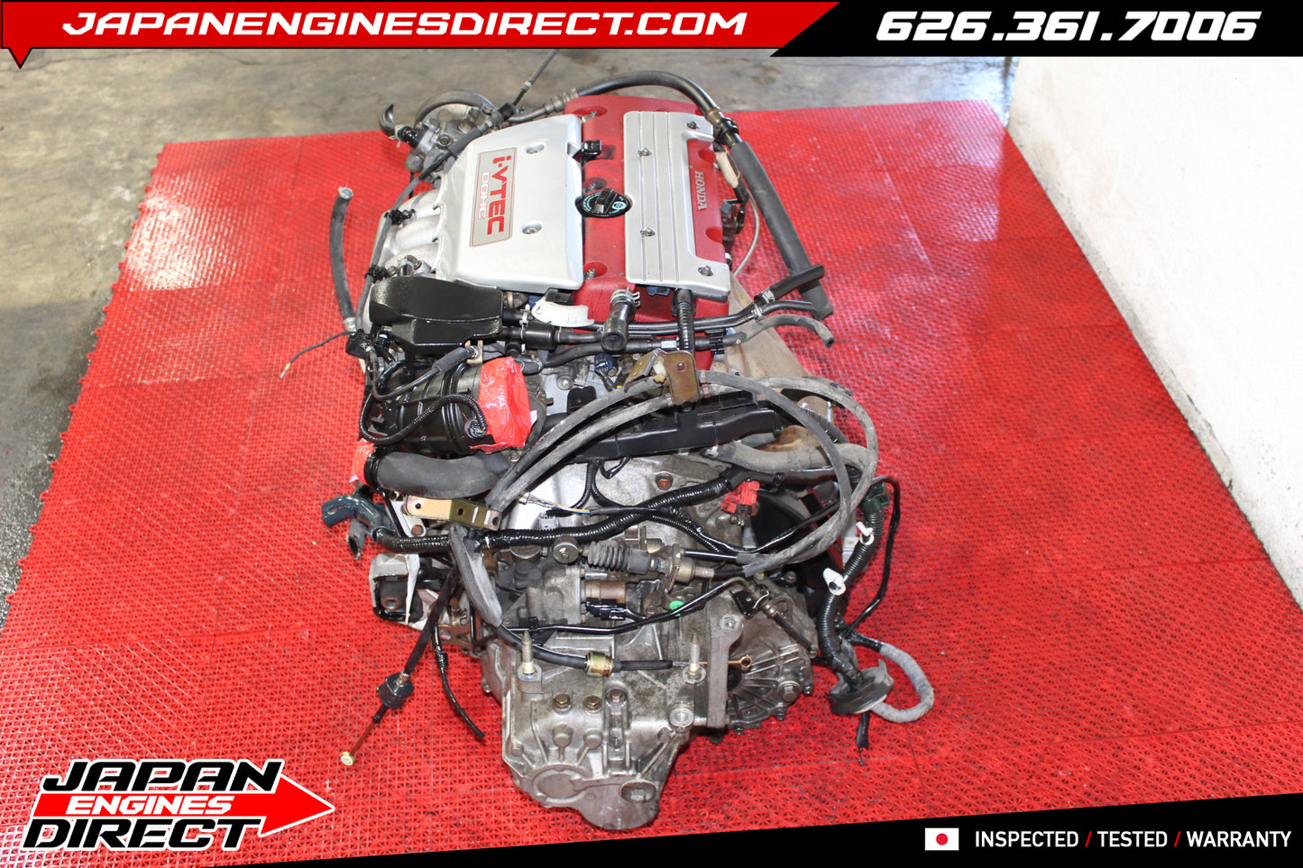 JDM K20A DC5 Type R Engine with 6-Speed LSD Manual Transmission for 2002-2006 Acura RSX Type R K-Series i-VTEC