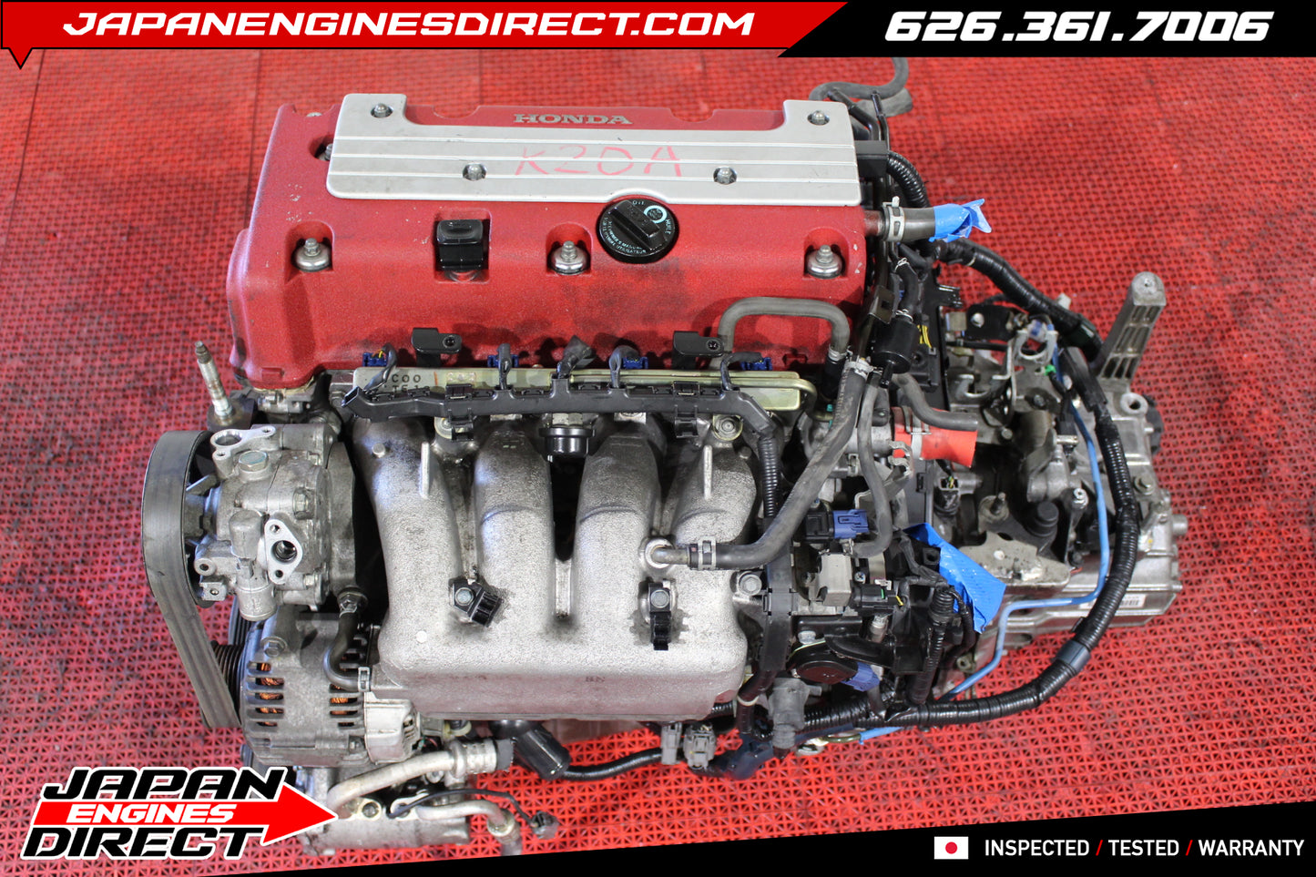 JDM 2005-2006 K20A Type R Engine & 6-Speed LSD Transmission – DC5 Integra Type R
