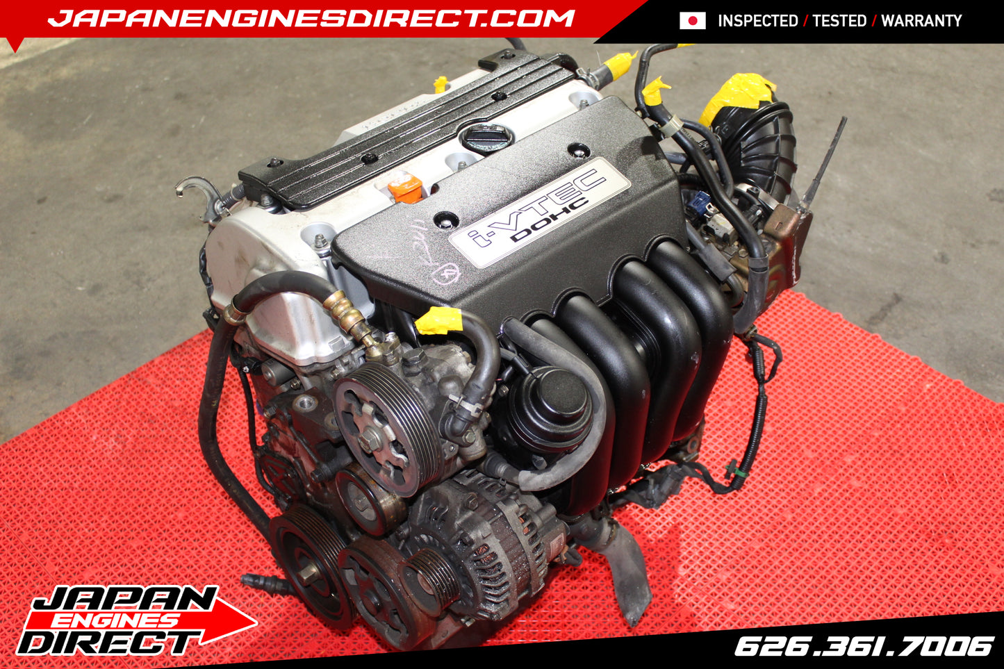 JDM K20A MOTOR - ACURA RSX BASE 02-06 | HONDA CIVIC SI 02-06 ENGINE 2.0L K20A3