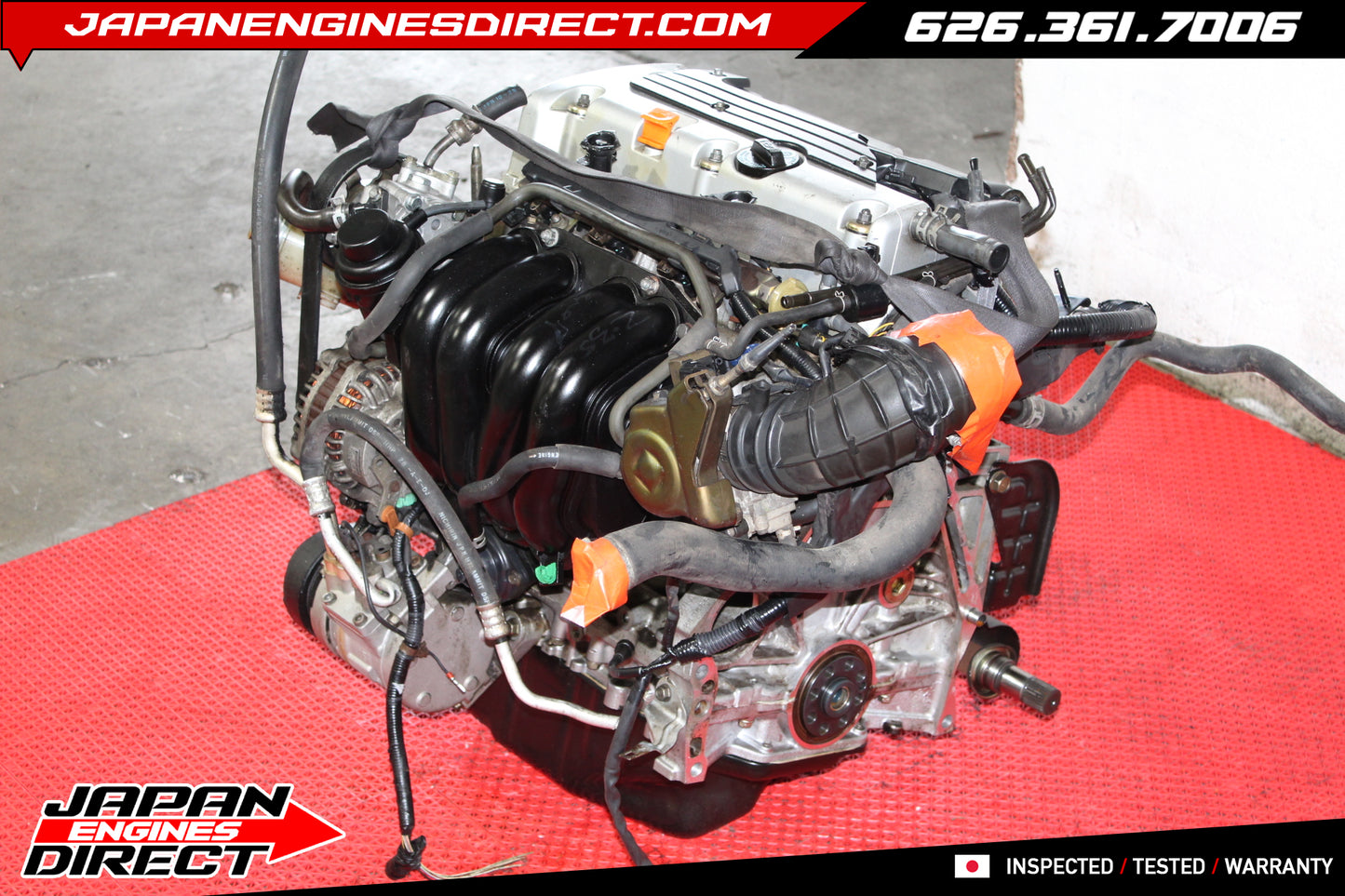 2002-2006 Honda CRV Engine 2.4L iVTEC K24A DOHC Motor Used JDM Imported