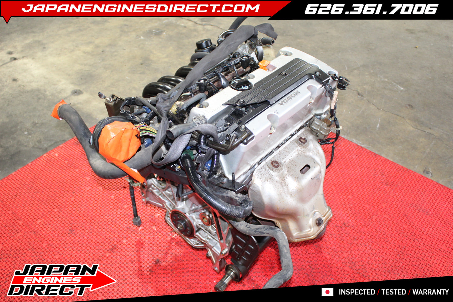 2002-2006 Honda CRV Engine 2.4L iVTEC K24A DOHC Motor Used JDM Imported