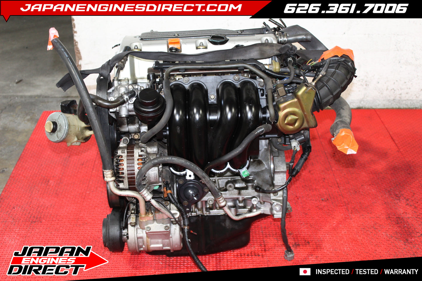 2002-2006 Honda CRV Engine 2.4L iVTEC K24A DOHC Motor Used JDM Imported