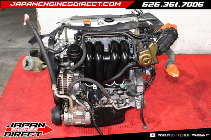 2002-2006 Honda CRV Engine 2.4L iVTEC K24A DOHC Motor Used JDM Imported