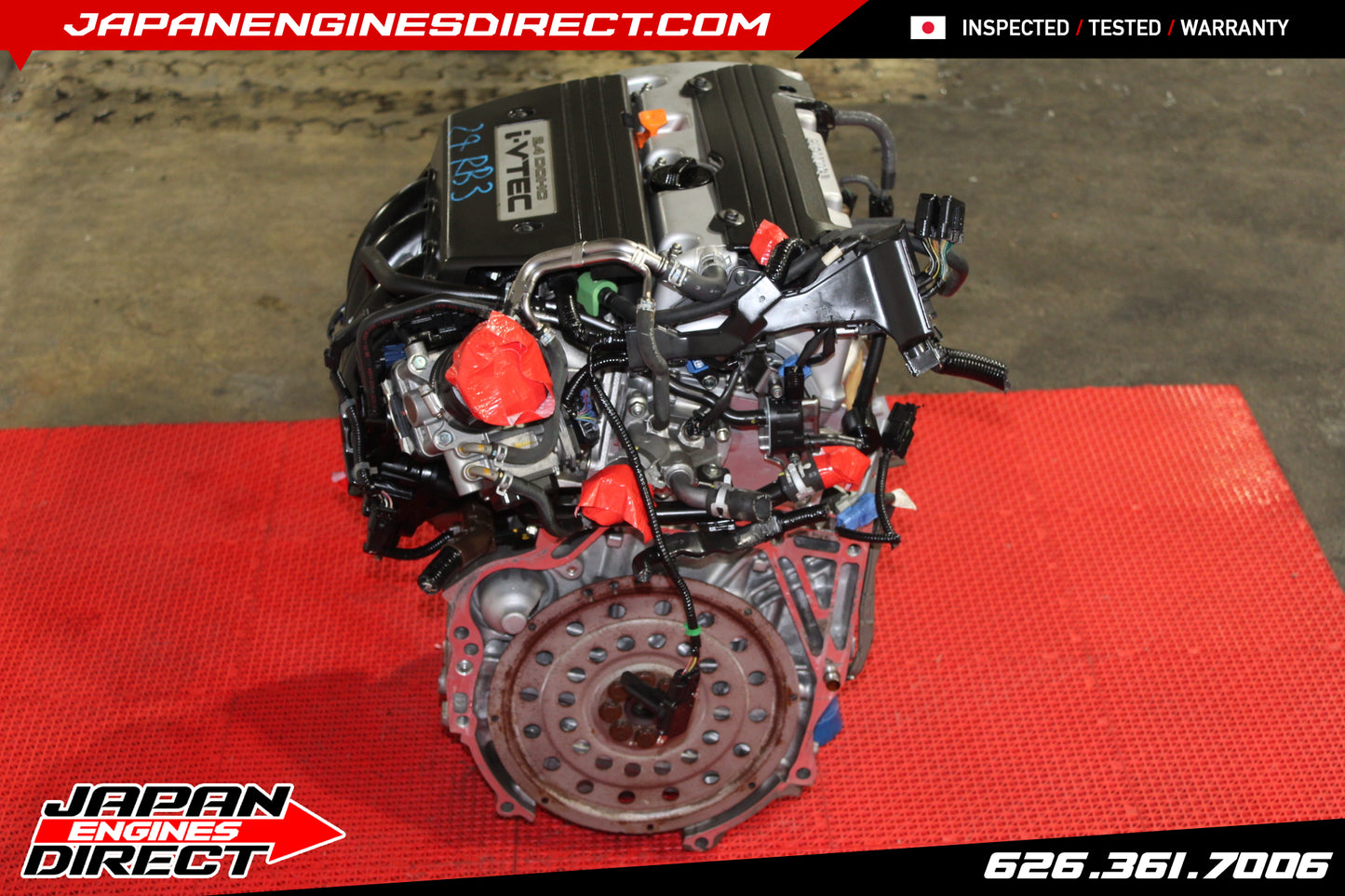 JDM 2008 2009 2010 2011 2012 HONDA ACCORD ENGINE 2.4L K24A MOTOR iVTEC K24Z3 R40