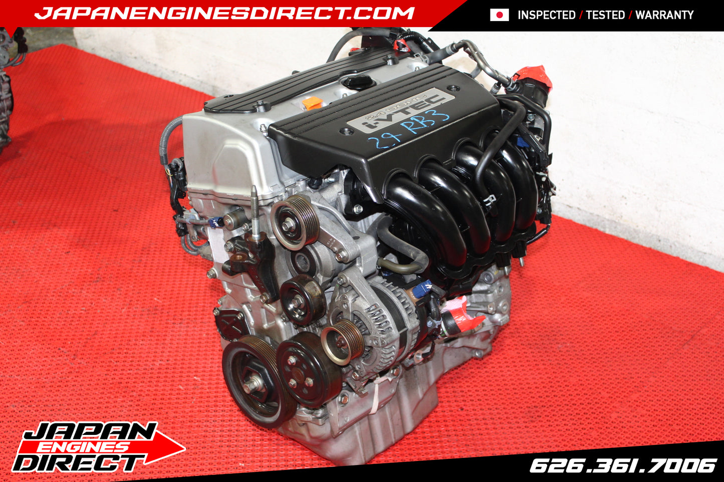 JDM 2008 2009 2010 2011 2012 HONDA ACCORD ENGINE 2.4L K24A MOTOR iVTEC K24Z3 R40