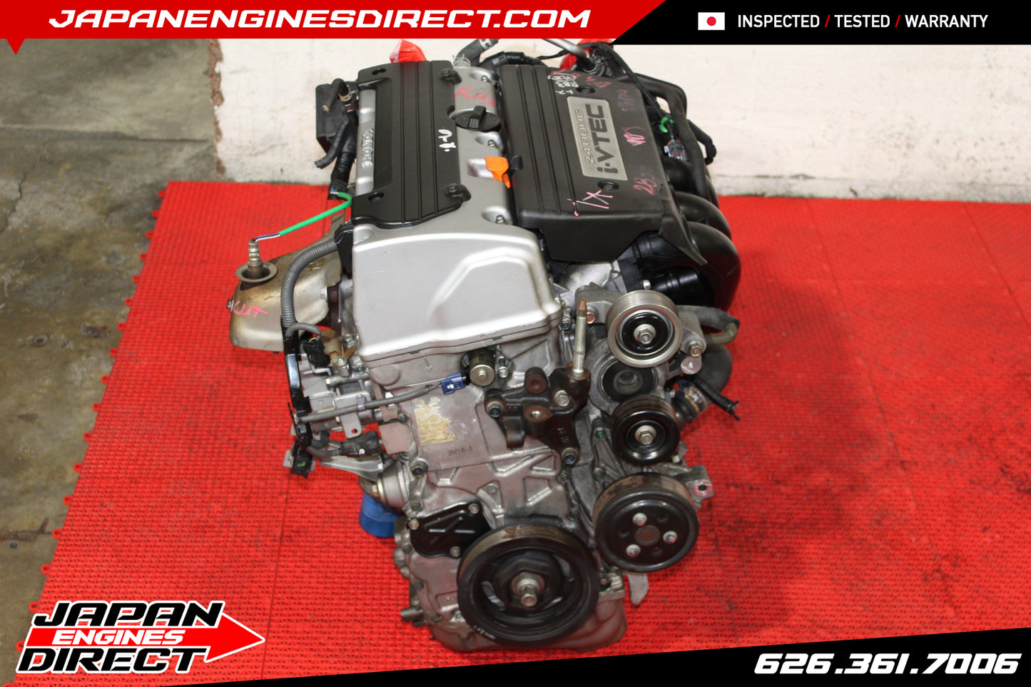 JDM 2009-2014 ACURA TSX K24A USED ENGINE 2.4L iVTEC MOTOR K24Z3 K24Z2 R40