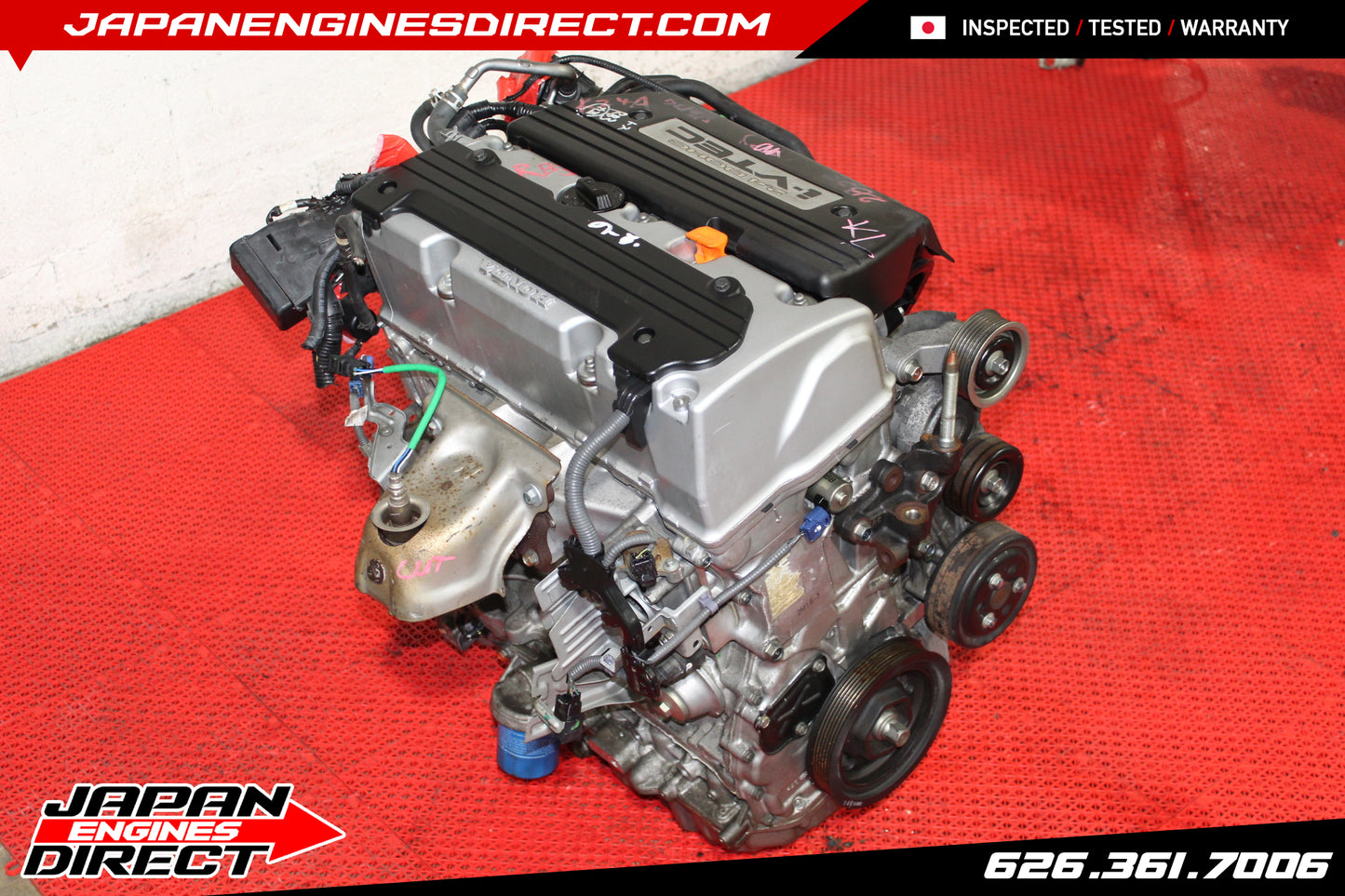 JDM 2009-2014 ACURA TSX K24A USED ENGINE 2.4L iVTEC MOTOR K24Z3 K24Z2 R40