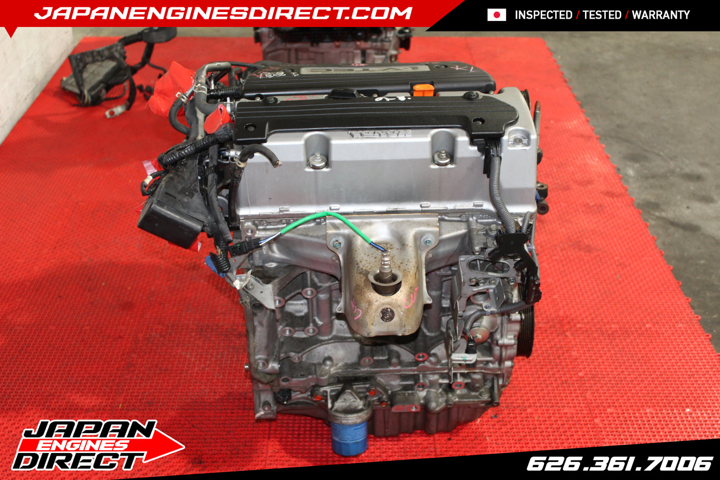 JDM 2009-2014 ACURA TSX K24A USED ENGINE 2.4L iVTEC MOTOR K24Z3 K24Z2 R40