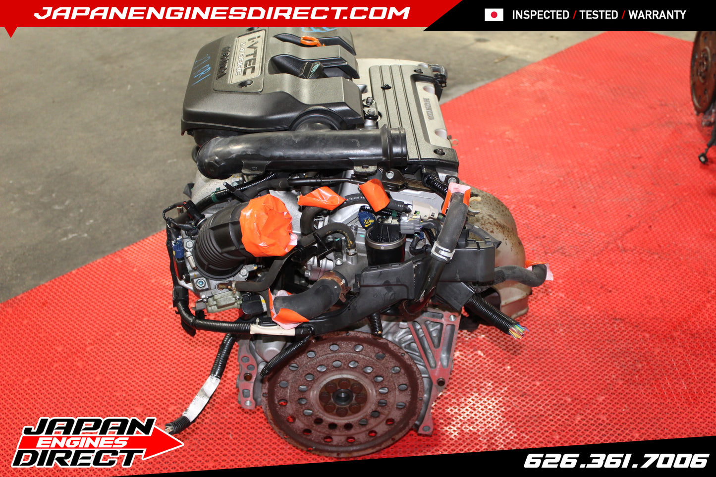 JDM K24A MOTOR 2003 2004 2005 2006 2007 HONDA ACCORD 2.4L ENGINE RAA iVTEC