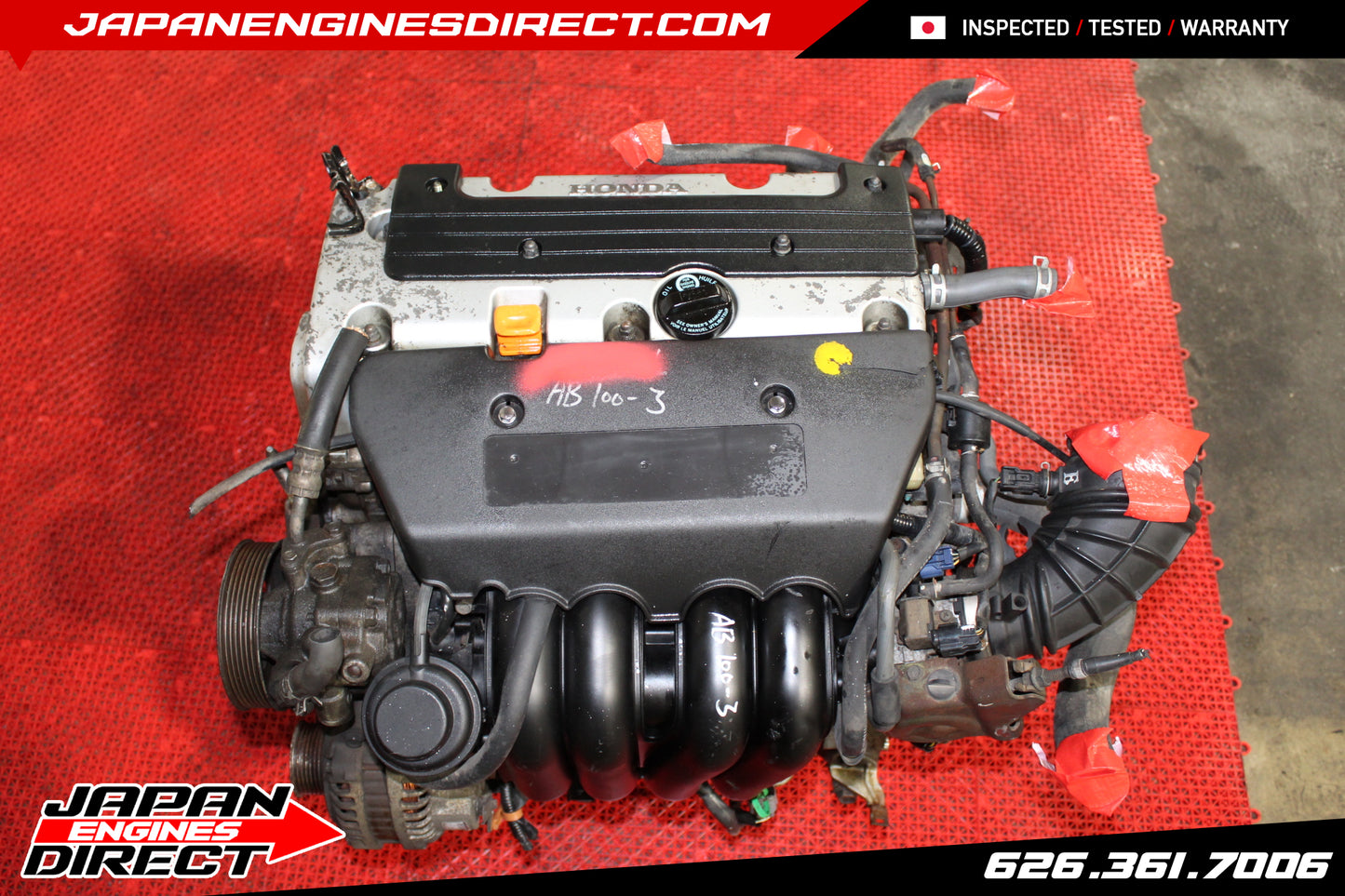 USED JDM 2002-2006 HONDA CR-V ENGINE 2.4L K24A MOTOR EX DX LX 4 CYLINDER K24A1
