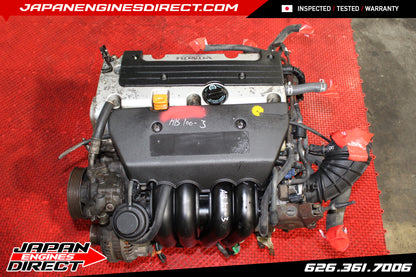 USED JDM 2002-2006 HONDA CR-V ENGINE 2.4L K24A MOTOR EX DX LX 4 CYLINDER K24A1