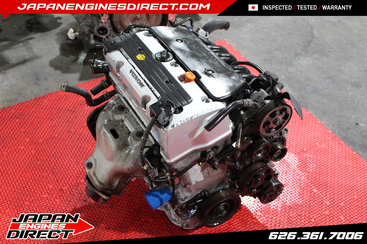 02 03 04 05 06 USED HONDA CRV ENGINE K24A MOTOR iVTEC 2.4L K24A1 LOW MILES