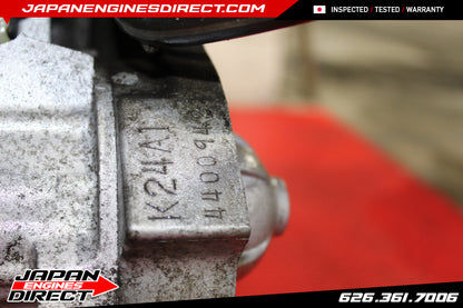 02 03 04 05 06 USED HONDA CRV ENGINE K24A MOTOR iVTEC 2.4L K24A1 LOW MILES