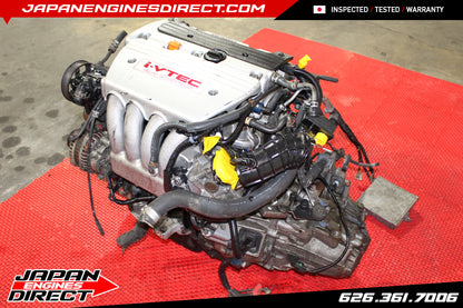 EURO-SPEC K24A3 TSX TYPE S MOTOR W/ 6 SPEED MT TRANS 2.4L K24A RBB TRUE iVTEC ENGINE
