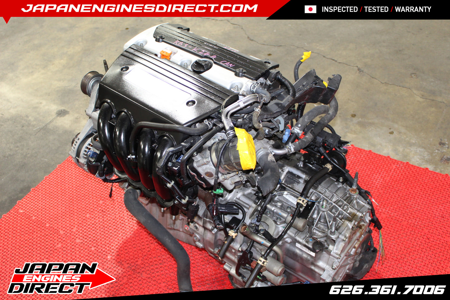 JDM 08 09 10 11 12 HONDA ACCORD ENGINE & AUTO TRANS iVTEC K24Z3 R40 K24A