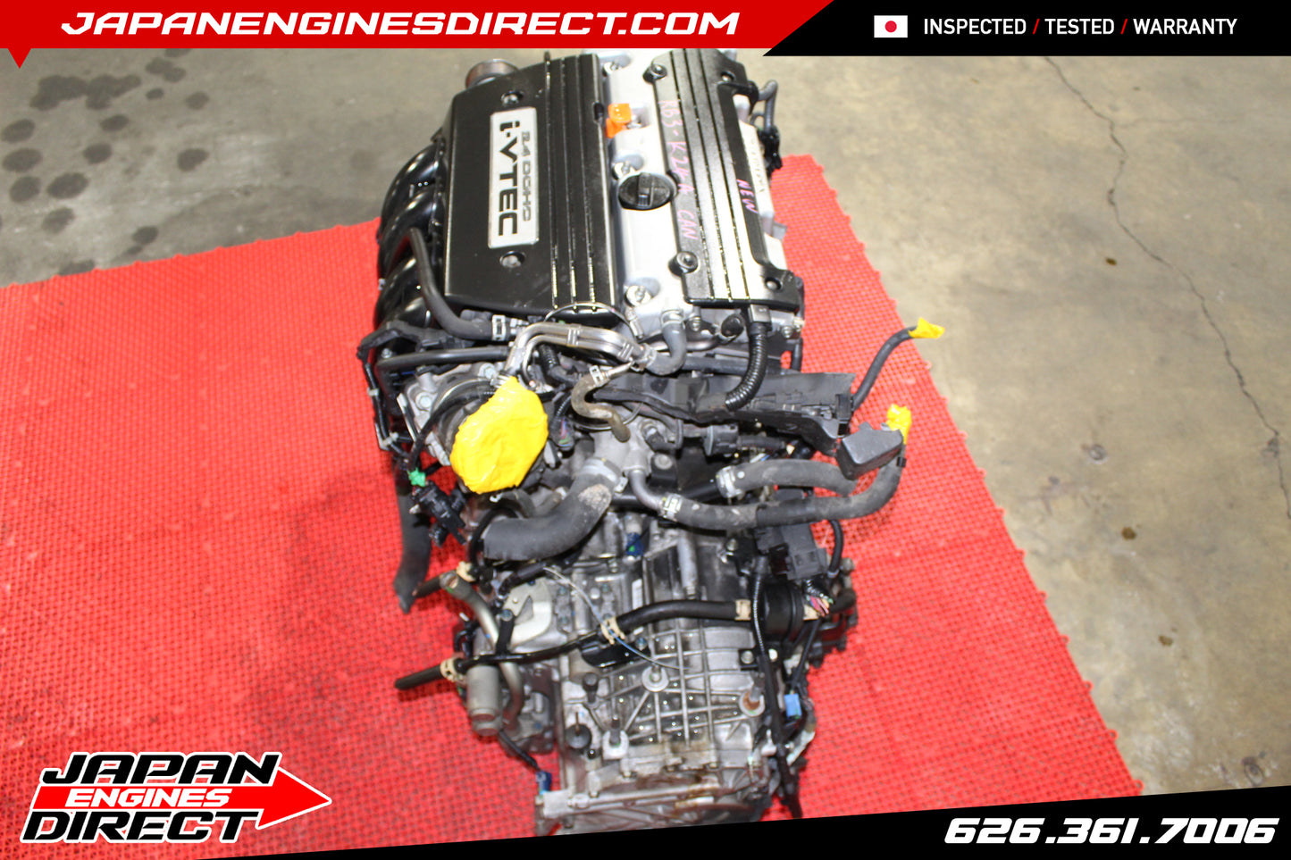 JDM 08 09 10 11 12 HONDA ACCORD ENGINE & AUTO TRANS iVTEC K24Z3 R40 K24A