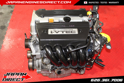 JDM 08 09 10 11 12 HONDA ACCORD K24A ENGINE 2.4L iVTEC MOTOR K24Z3 K24Z2 R40