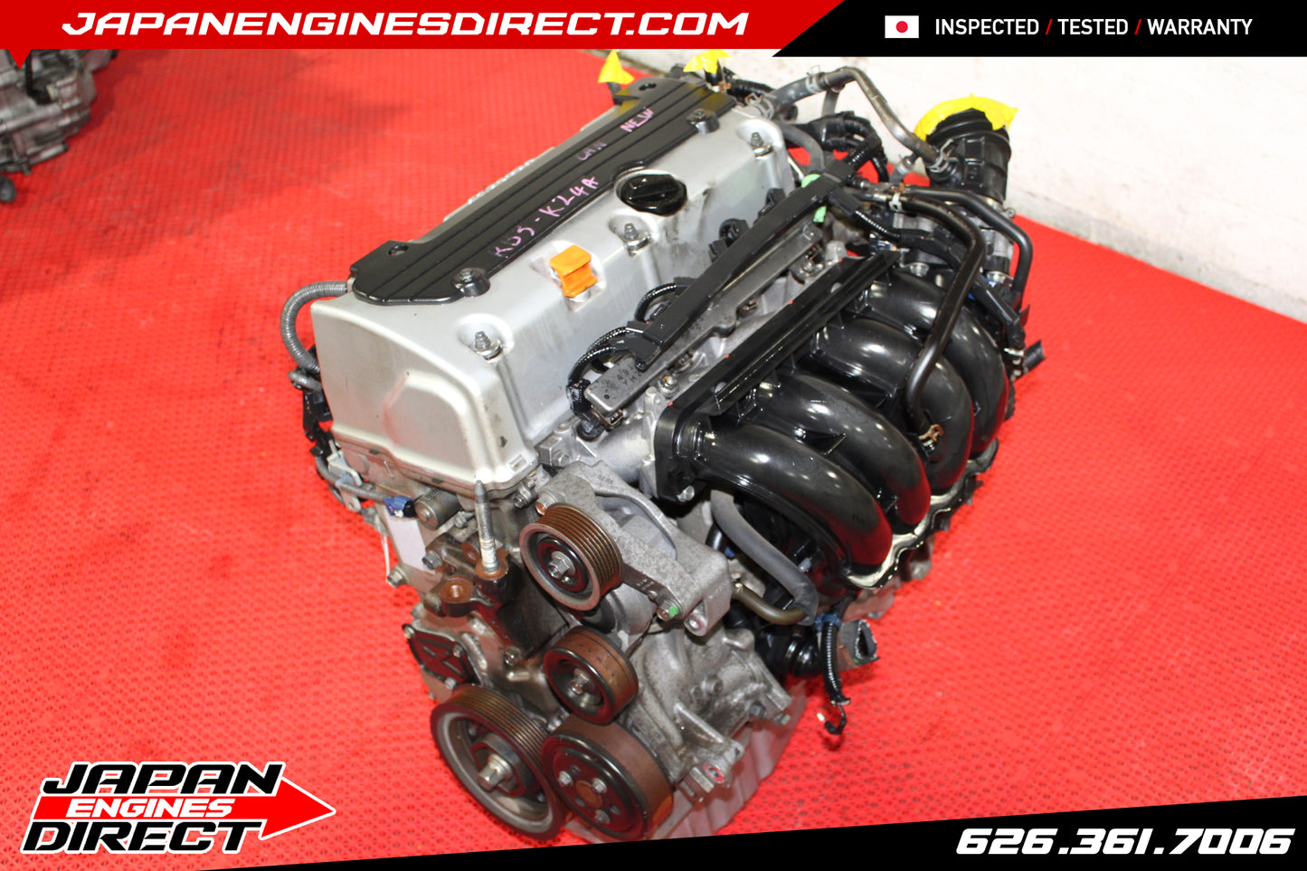 JDM 09 10 11 12 13 14 ACURA TSX K24A ENGINE 2.4L iVTEC MOTOR K24Z3 DOHC R40