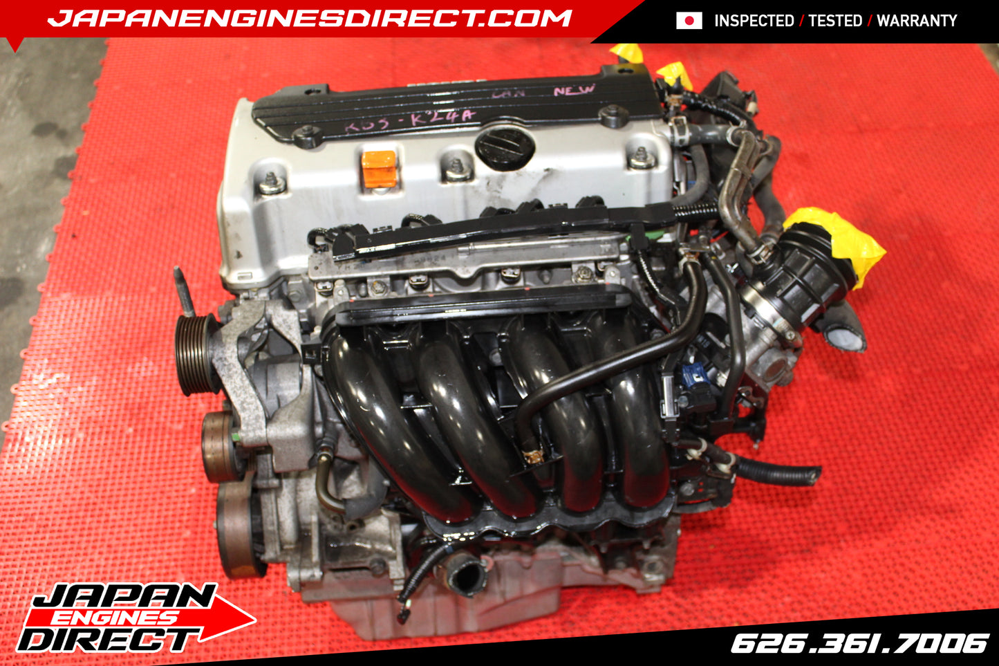 JDM 09 10 11 12 13 14 ACURA TSX K24A ENGINE 2.4L iVTEC MOTOR K24Z3 DOHC R40