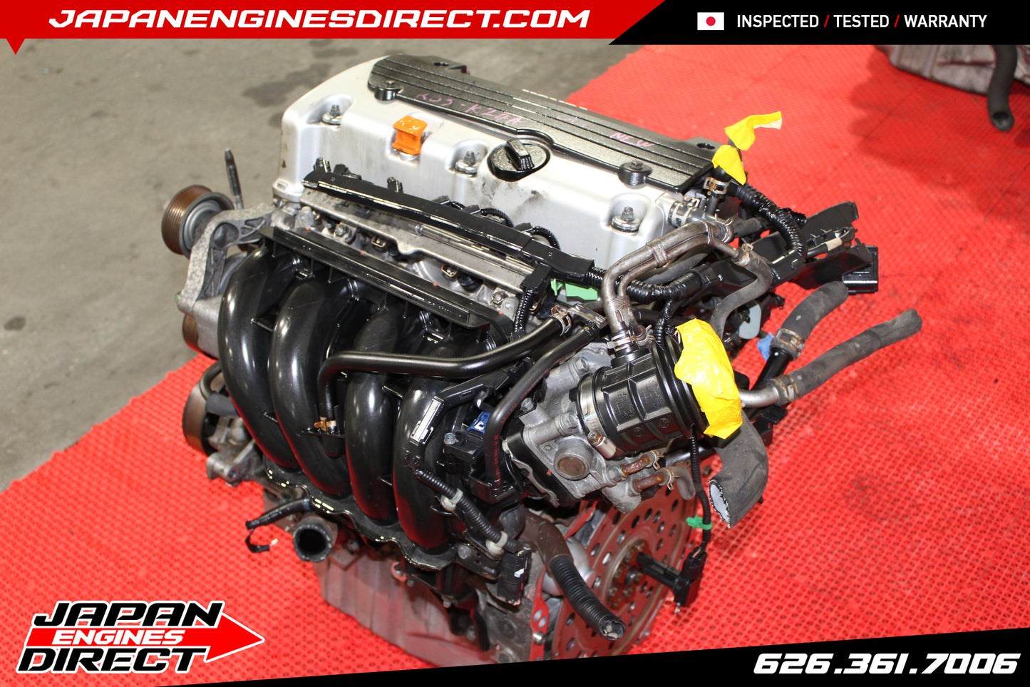 JDM 09 10 11 12 13 14 ACURA TSX K24A ENGINE 2.4L iVTEC MOTOR K24Z3 DOHC R40