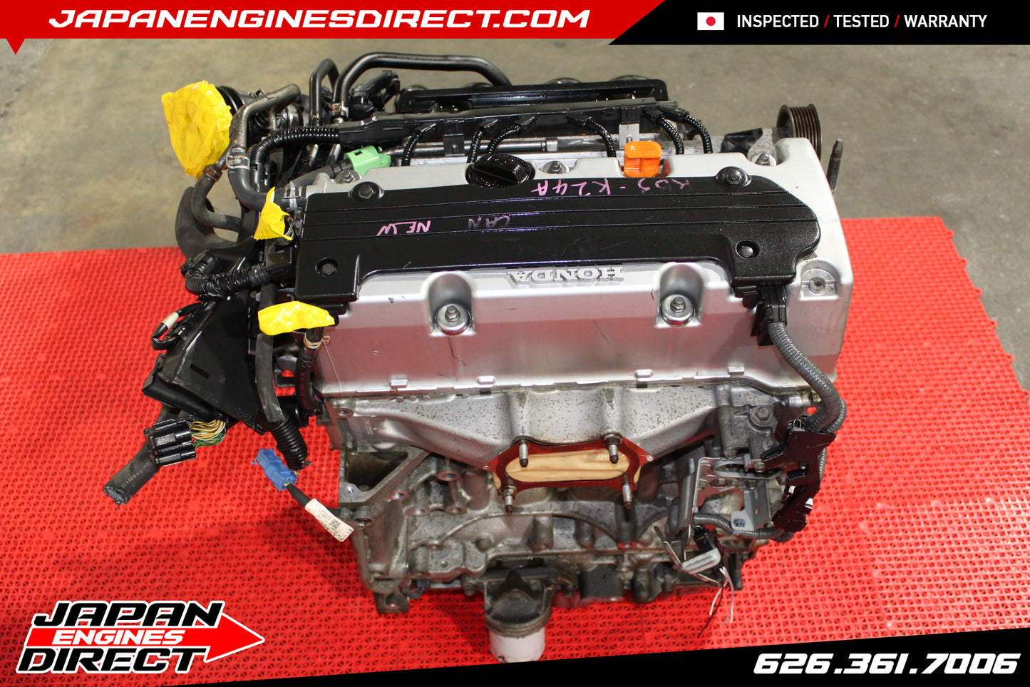 JDM 09 10 11 12 13 14 ACURA TSX K24A ENGINE 2.4L iVTEC MOTOR K24Z3 DOHC R40