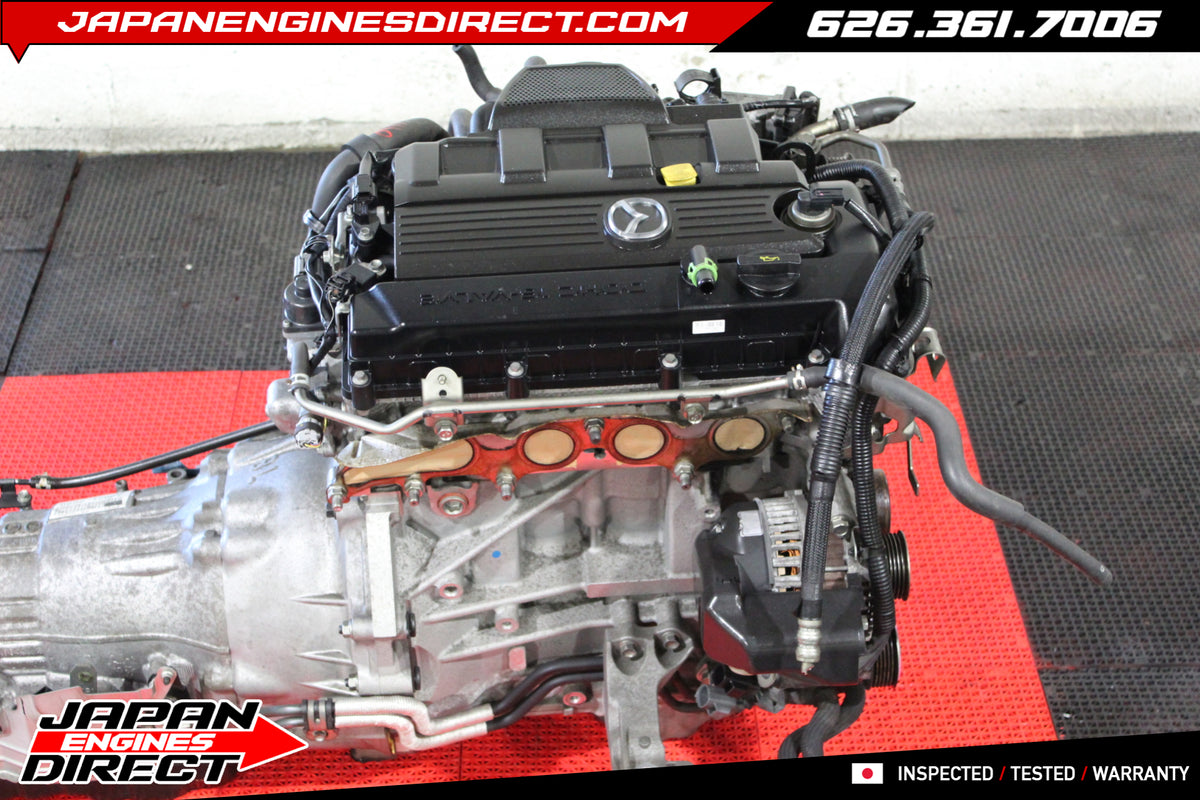 JDM 2006-2015 Mazda MX-5 Miata 2.0L LF-VE Engine & Automatic Transmission Assembly – Base Model, Low Mileage