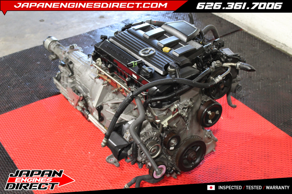 JDM 2006-2015 Mazda MX-5 Miata 2.0L LF-VE Engine & Automatic Transmission Assembly – Base Model, Low Mileage