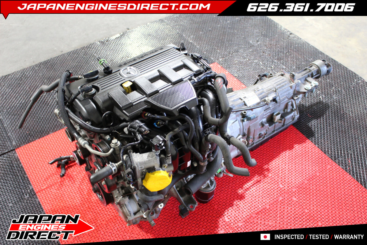 JDM 2006-2015 Mazda MX-5 Miata 2.0L LF-VE Engine & Automatic Transmission Assembly – Base Model, Low Mileage