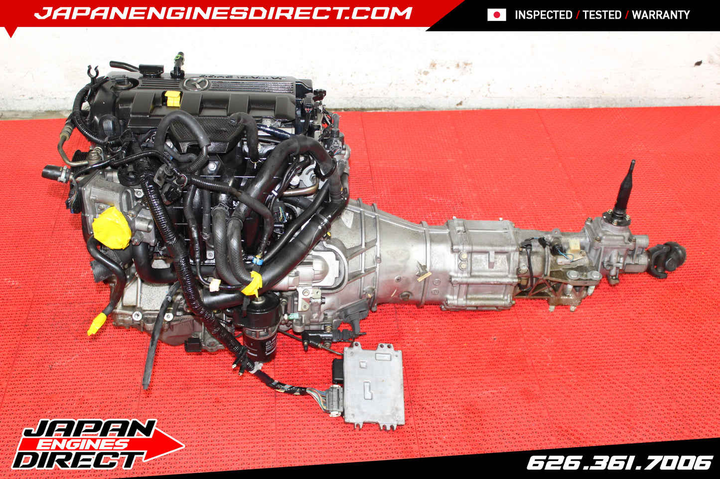 JDM 06-15 MAZDA LF-VE 2.0L ENGINE 5SPD MT MIATA MX5 BASE MODEL LOW MILES