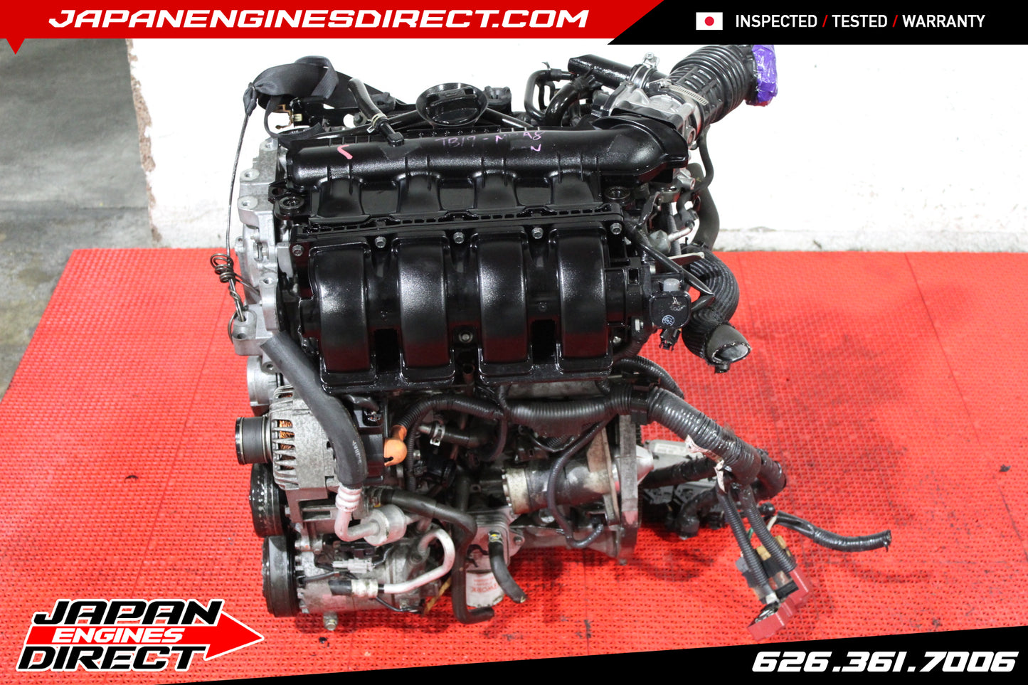 JDM 2013-2019 NISSAN SENTRA - 1.8L MRA8 ENGINE MOTOR MRA8DE (USED, LOW MILES)