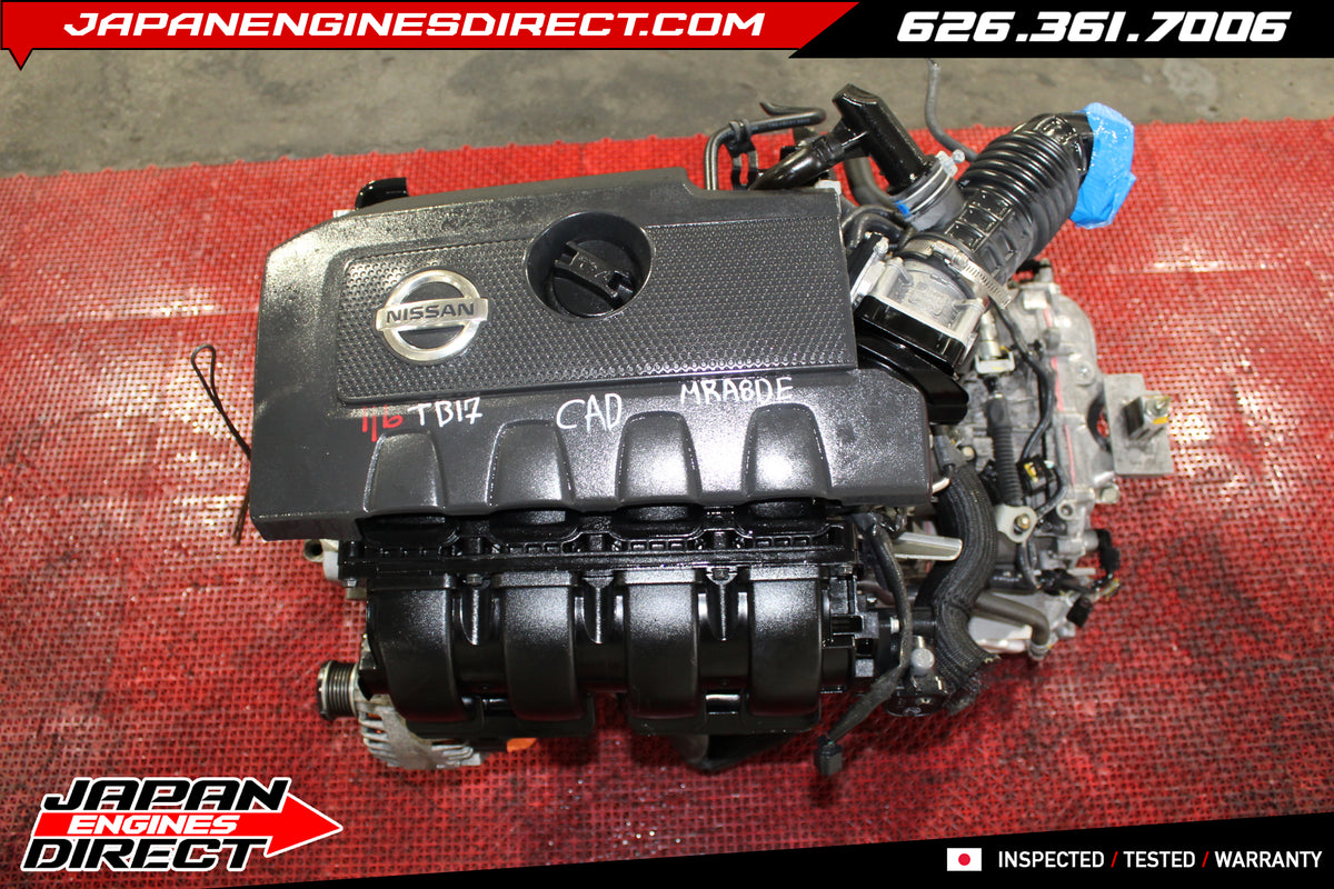 JDM 2013-2019 Nissan Sentra 1.8L MRA8DE Engine + CVT Automatic Transmission – 38K Miles