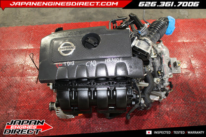 JDM 2013-2019 Nissan Sentra 1.8L MRA8DE Engine + CVT Automatic Transmission – 38K Miles