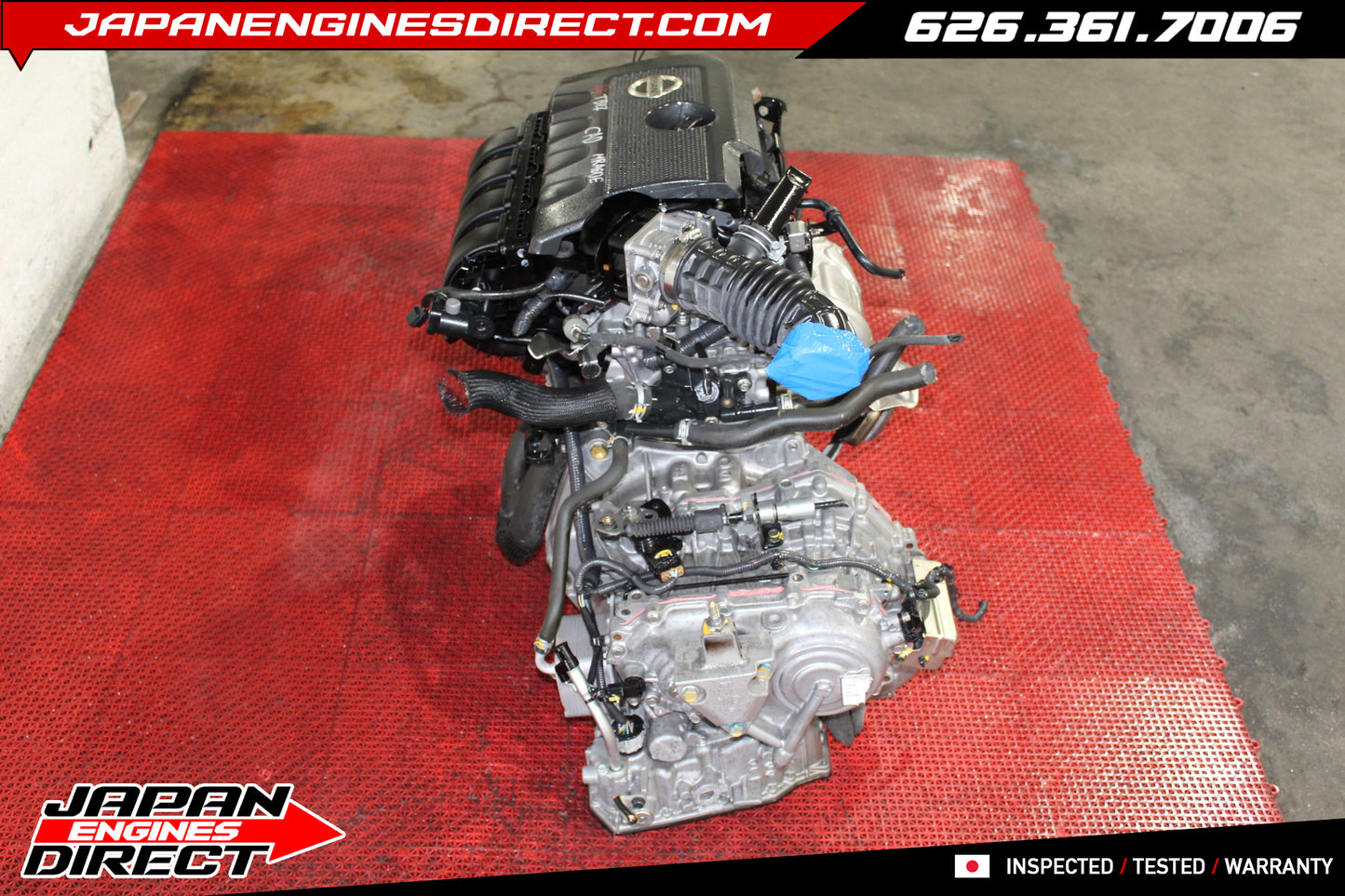 JDM 2013-2019 Nissan Sentra 1.8L MRA8DE Engine + CVT Automatic Transmission – 38K Miles
