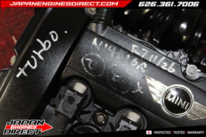 JDM MINI Cooper S N14 1.6L Turbo DOHC 16V Engine Motor R55 R56 2007-2010