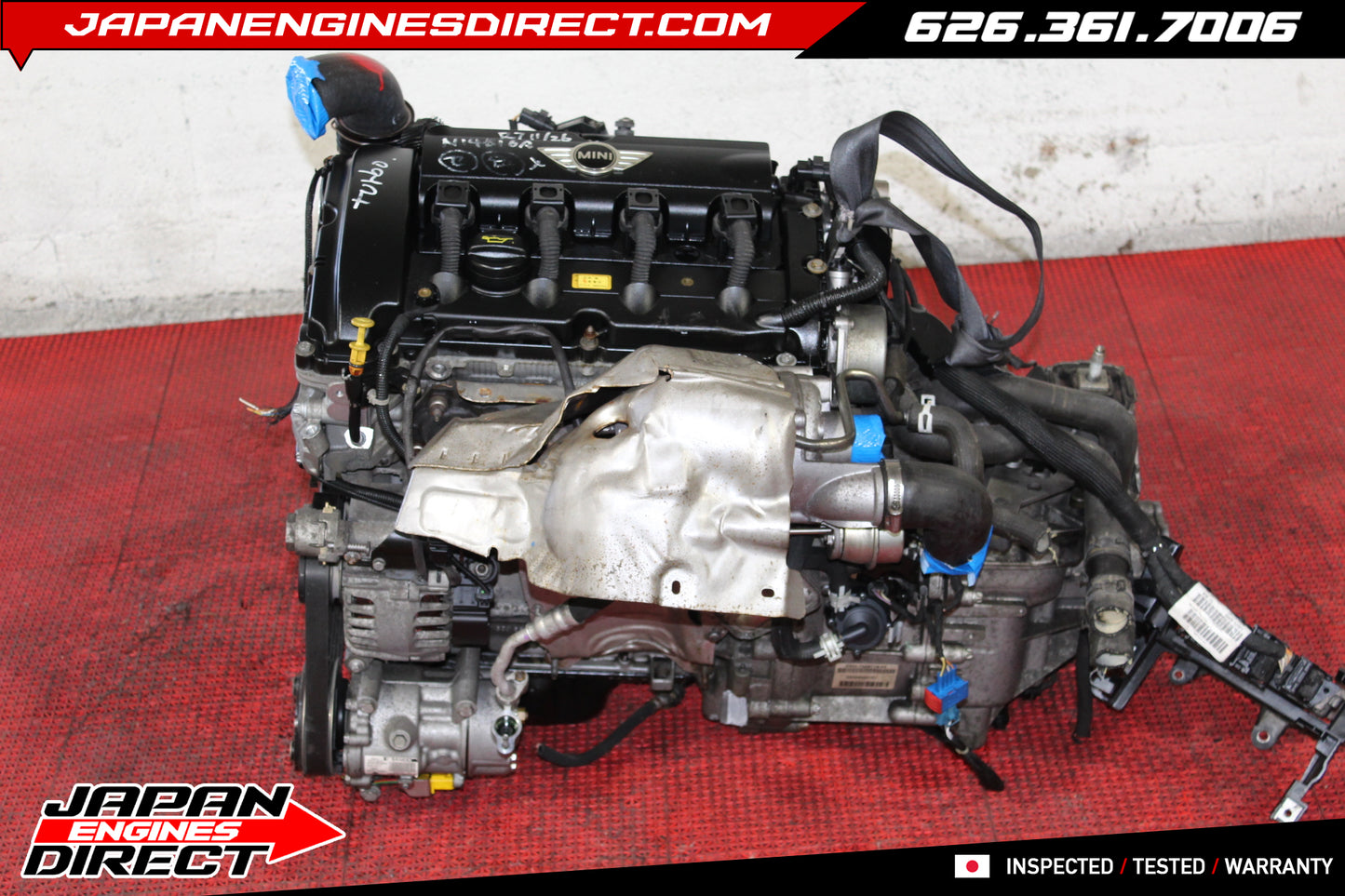 JDM MINI Cooper S N14 1.6L Turbo DOHC 16V Engine Motor R55 R56 2007-2010