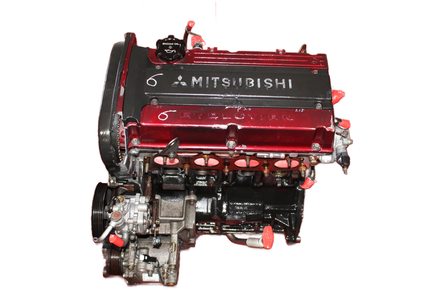 JDM 4G63 Turbo Engine 2.0L Long Block Motor Fits 2003-2005 Mitsubishi Lancer Evo 8