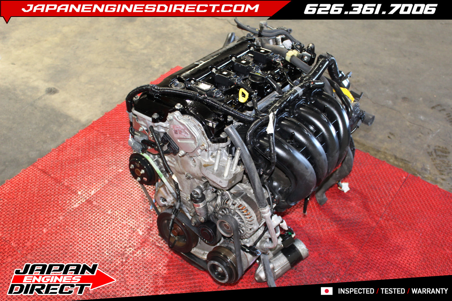 JDM Mazda PY 2.5L DOHC Non-Turbo Engine – OEM Low Mileage Motor for 2014–2018 Mazda3, 2014–2017 Mazda6 & 2014–2017 CX-5