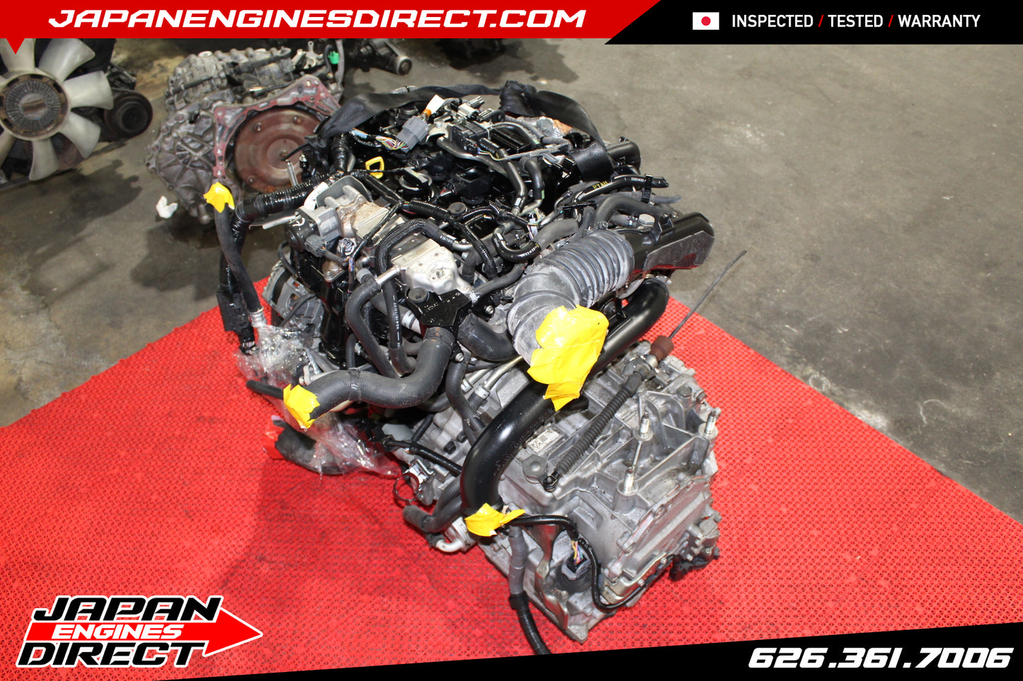 JDM 2016-2023 MAZDA CX-9 SKYACTIV-G USED MOTOR PY TURBO 2.5L ENGINE LOW MILES