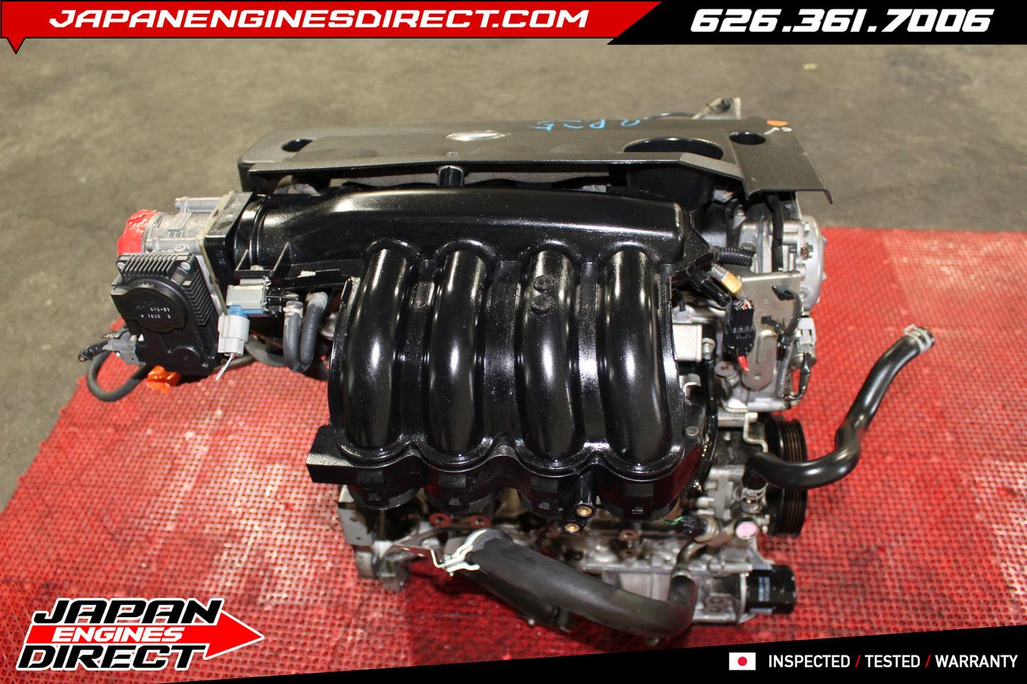 JDM 2002–2006 Nissan Altima Engine 2.5L QR25DE Motor Low Miles OEM