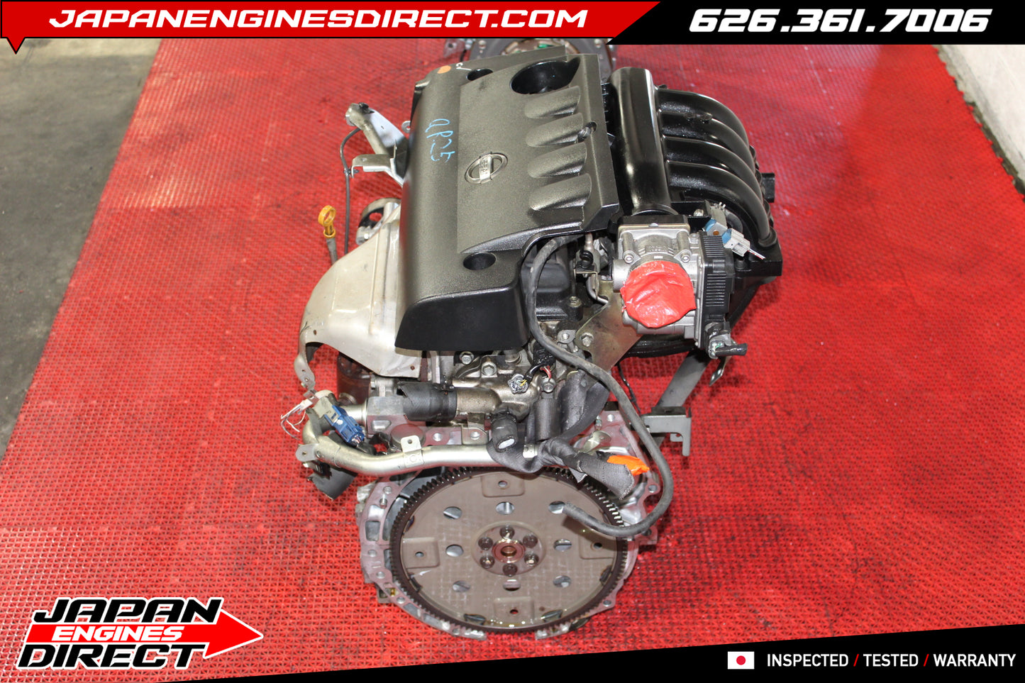 JDM 2002–2006 Nissan Altima Engine 2.5L QR25DE Motor Low Miles OEM