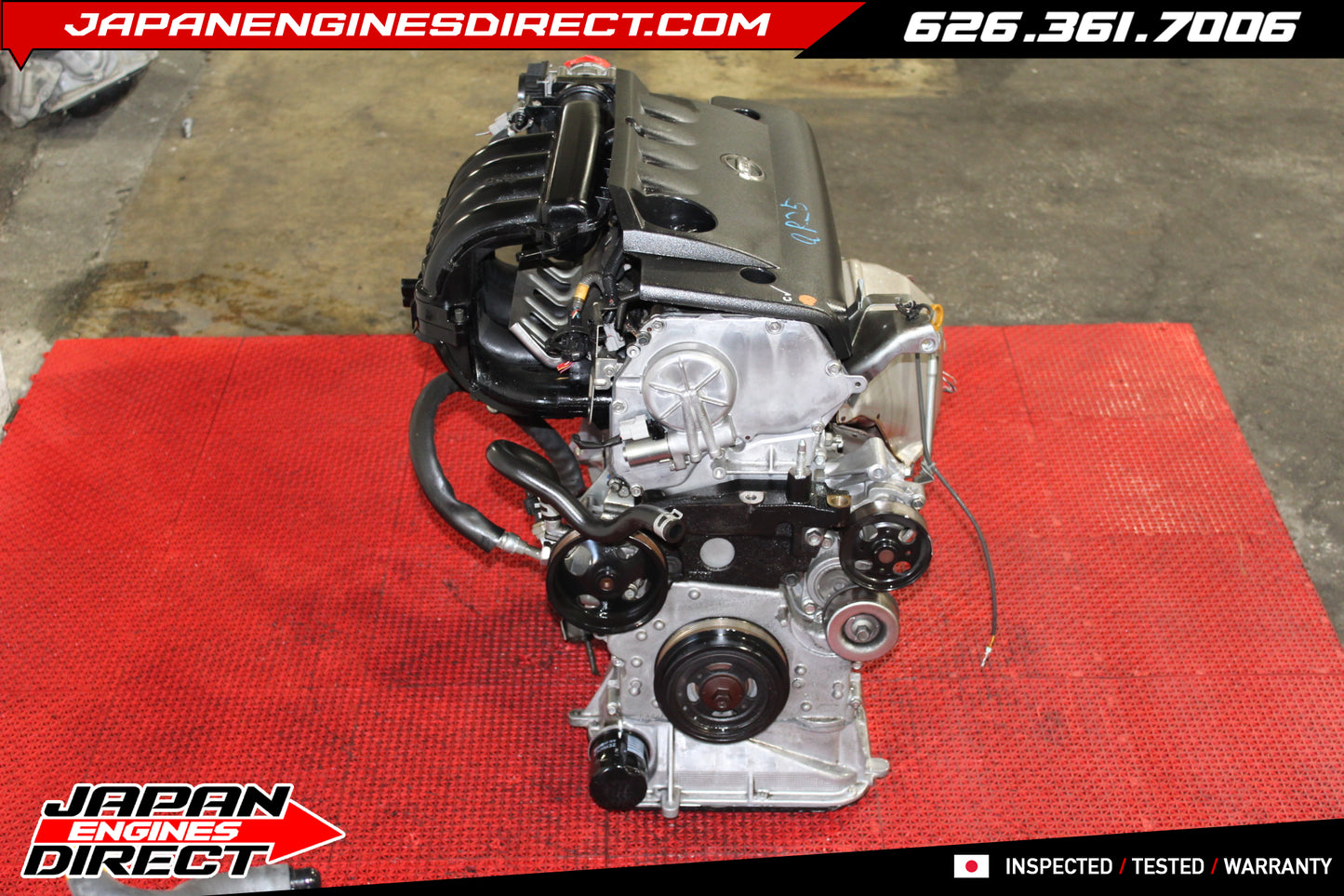 JDM 2002–2006 Nissan Altima Engine 2.5L QR25DE Motor Low Miles OEM