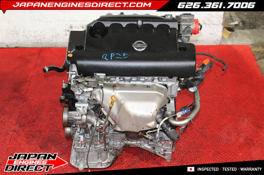 JDM 2002–2006 Nissan Altima Engine 2.5L QR25DE Motor Low Miles OEM