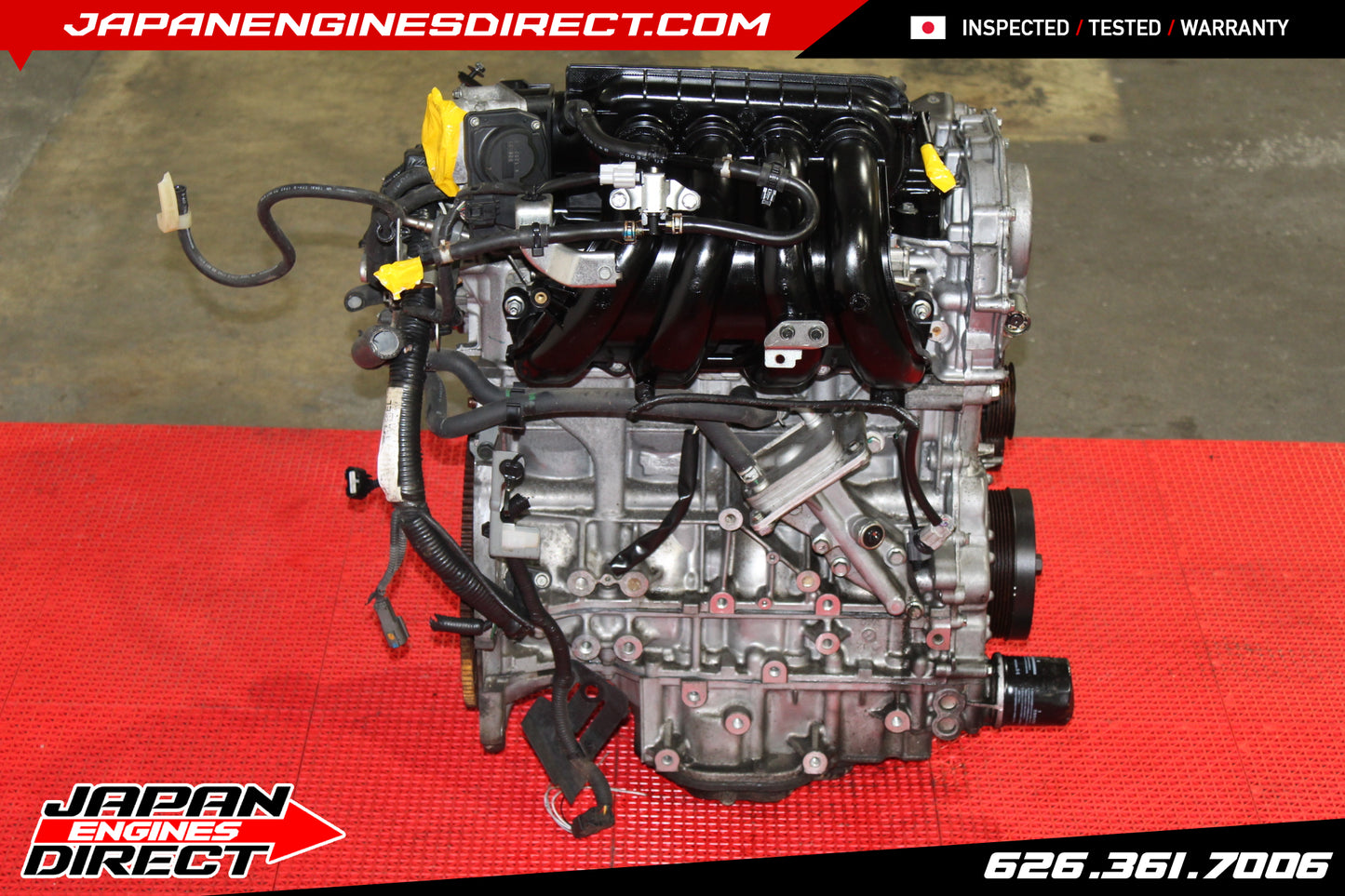JDM NISSAN ROGUE 08 09 10 11 12 13 14 ENGINE 2.5L QR25DE MOTOR LOW MILES QR25
