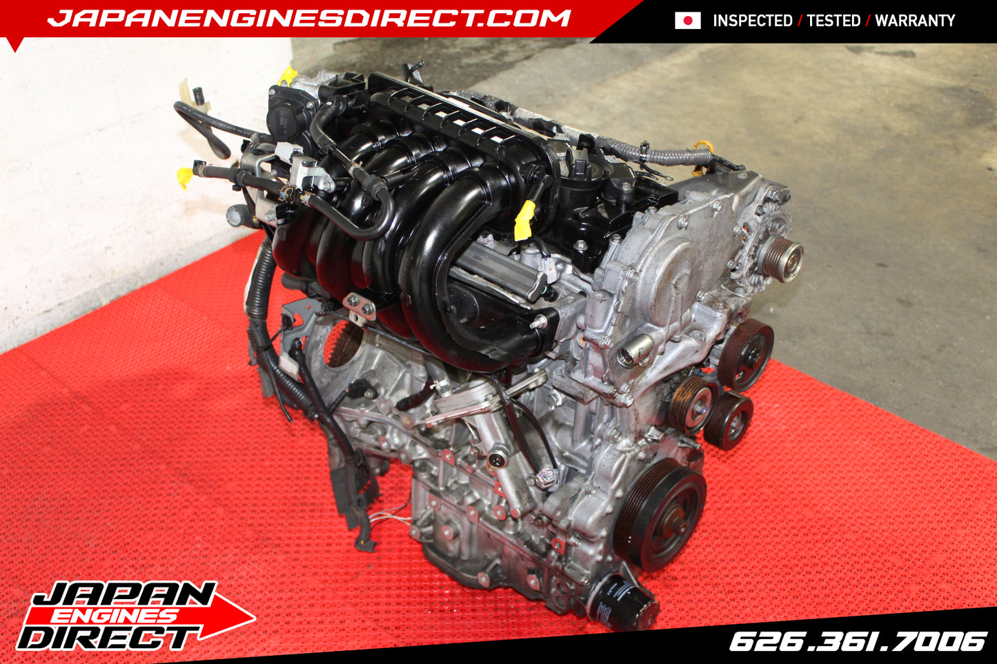 JDM NISSAN ROGUE 08 09 10 11 12 13 14 ENGINE 2.5L QR25DE MOTOR LOW MILES QR25
