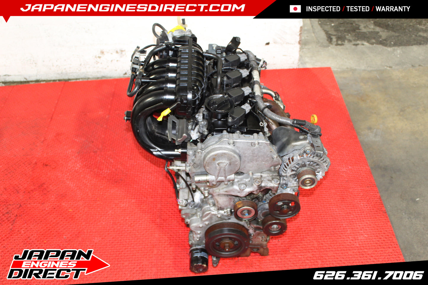 JDM NISSAN ROGUE 08 09 10 11 12 13 14 ENGINE 2.5L QR25DE MOTOR LOW MILES QR25