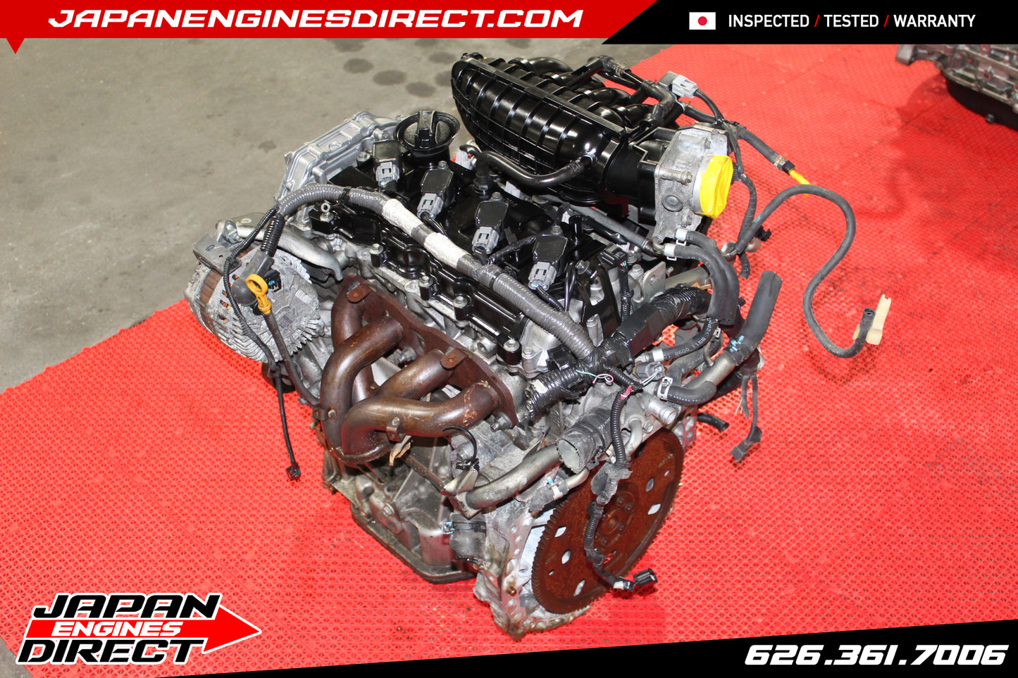 JDM NISSAN ROGUE 08 09 10 11 12 13 14 ENGINE 2.5L QR25DE MOTOR LOW MILES QR25