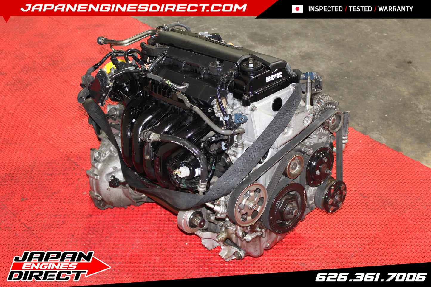 USED 2006-2011 HONDA CIVIC ENGINE 1.8L W/ MANUAL TRANS 5PD MT R18A LOW MILES