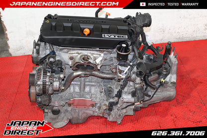 USED 2006-2011 HONDA CIVIC ENGINE 1.8L MOTOR W/ 5 SPEED MANUAL TRANS EX LX DX